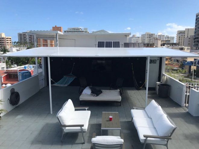 Roof Deck Awning